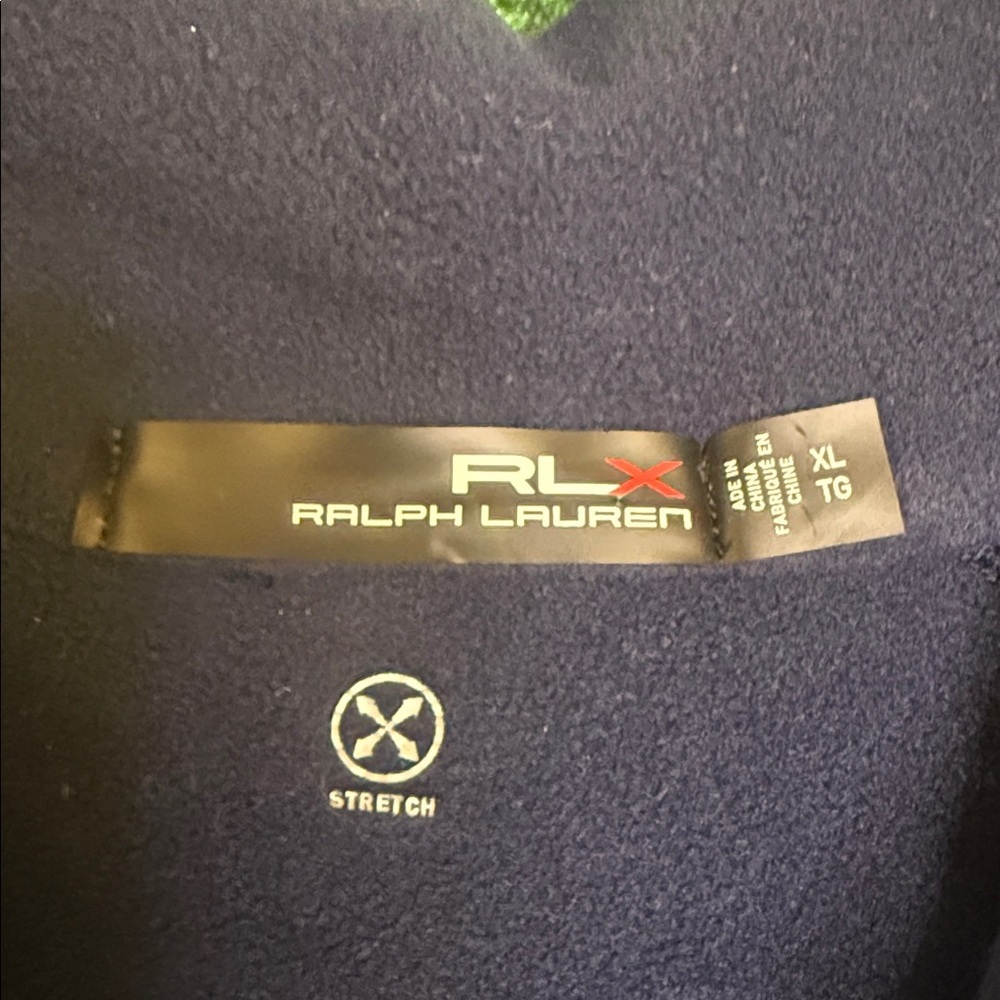RLX by Ralph Lauren Men's Navy Performance Jacket (Navy Blue / XL) - Picture 3 of 6